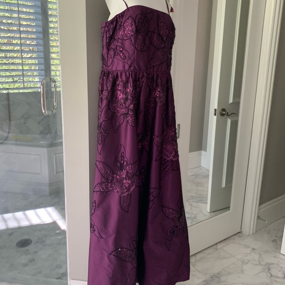 Formal evening dress.